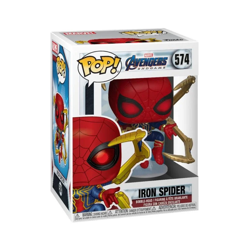 Avengers: Endgame POP! Movies Vinyl figurine Iron Spider w/Nano Gauntlet 9 cm