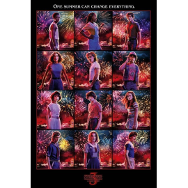 Stranger Things pack posters Character Montage S3 61 x 91 cm (5)