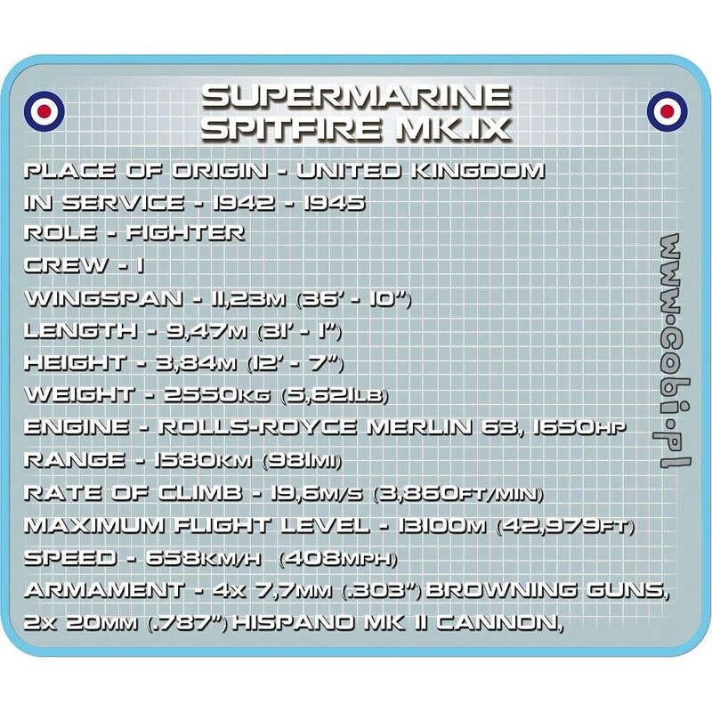 Supermarine Spitfire MK. IX