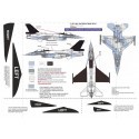 Décal Lockheed-Martin F-16C Block 52 Zeus Greek Demo team (conçu pour être utilisé sur les kits Tamiya)