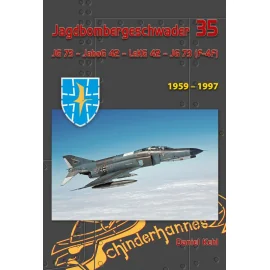 Livre Jadgbombergeschwader 35 - JG 73, JaboG 42, LeKG 42 & JG 73 (F-F4) par Daniel Kehl 132 pages, anglais et allemand, env. 240