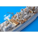 HMS Cornwall 1/350 (conçu pour être utilisé avec les kits Trumpeter)