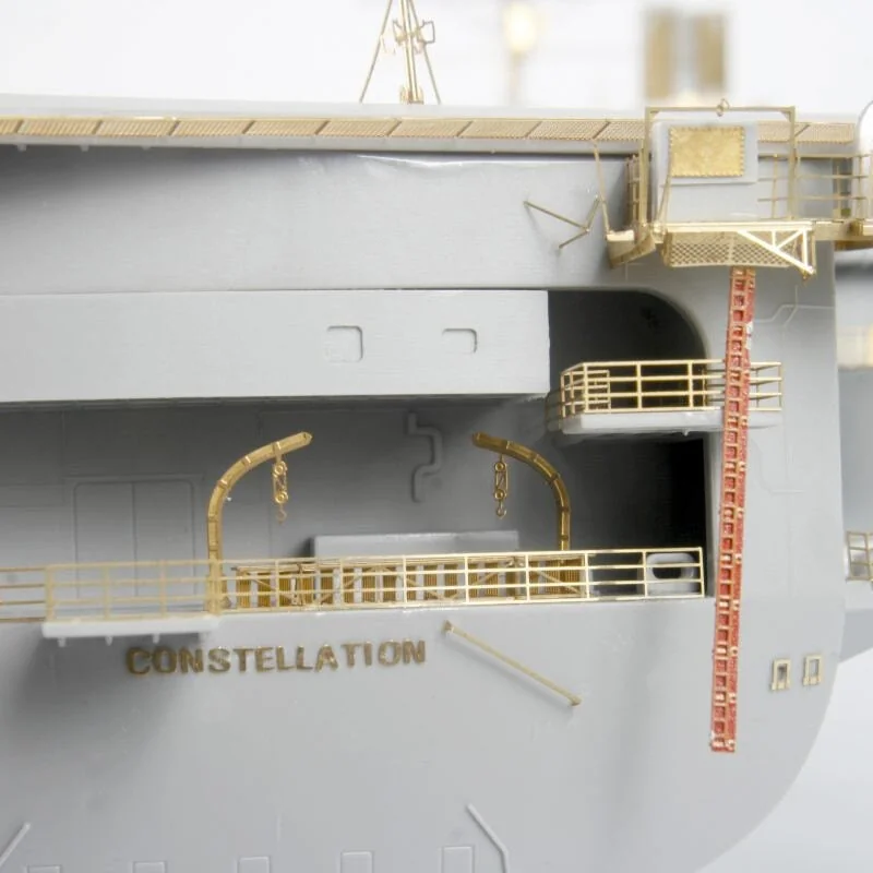 USS Constellation CV-64 DX PACK (conçu pour être utilisé avec les kits de trompette) 12 X pièces de grande taille gravées photo3