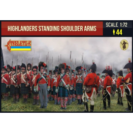 Figurine Highlanders Standing Shoulder Arms Napoléonien