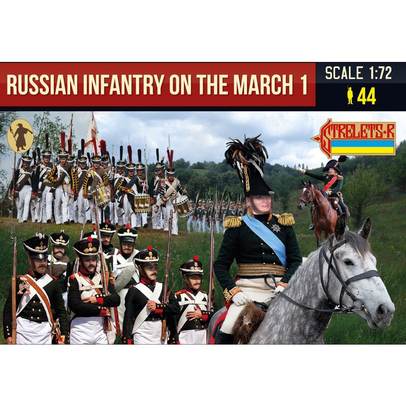 Figurine Infanterie russe le 1er mars napoléonien