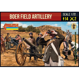 Figurine Guerre anglo-boer de l'artillerie de campagne des Boers