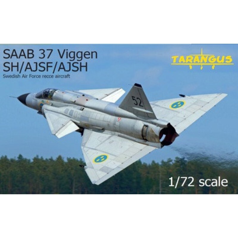 Saab AJS-37 'Viggen' SH / AJSF / AJSH Avions de reconnaissance de l'armée de l'air suédoise