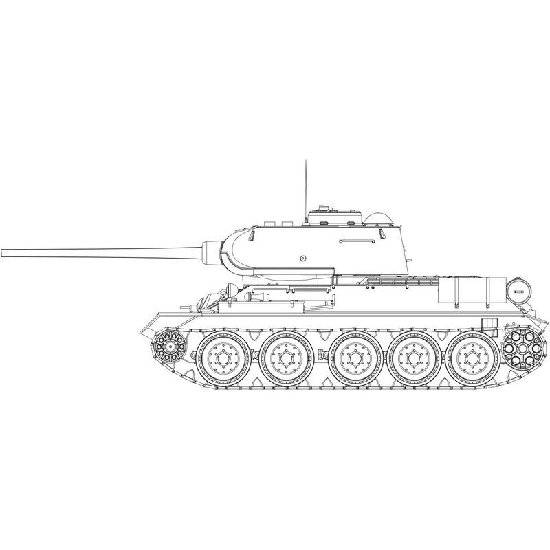 T34 / 85 II2 Production en usine