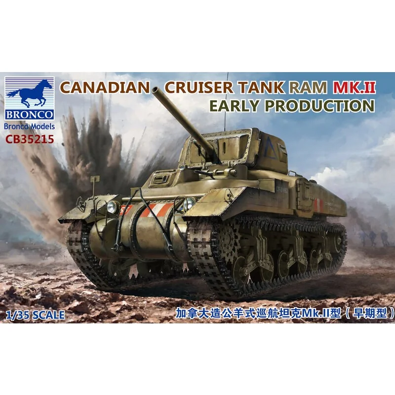 Char de croiseur canadien Ram MK.II Production initiale En 1940, le gouvernement canadien décida de construire un char de c