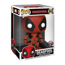 Figurines Pop Deadpool Super Sized POP! Figurine en vinyle Two Sword Red Deadpool 25 cm