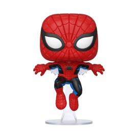  Marvel 80e POP! Marvel Figurine en vinyle Spider-Man (première apparition) 9 cm