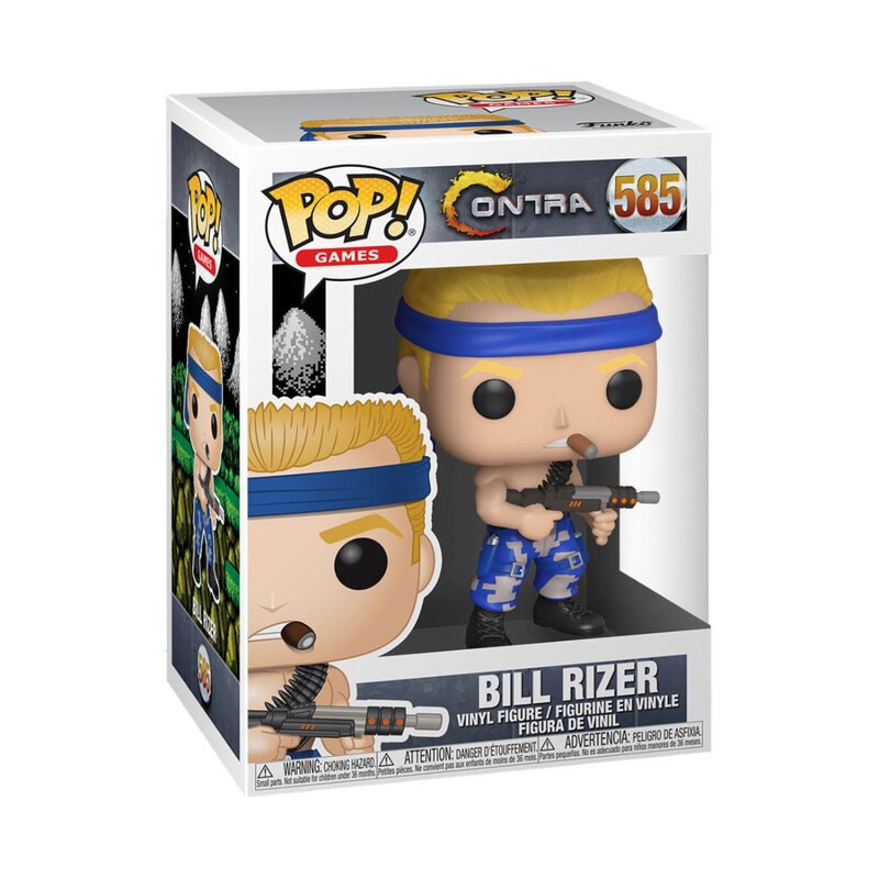 Contra POP! Jeux Figurine Vinyle Bill 9 cm