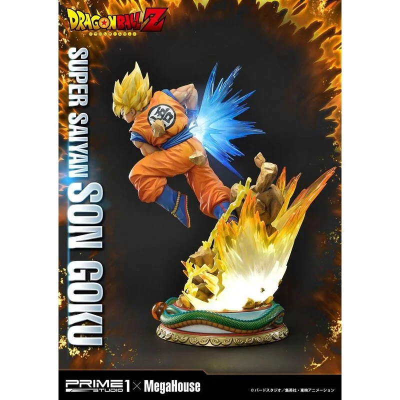 Dragon Ball Z statuette 1/4 Super Saiyan Son Goku Deluxe Version 64 cm