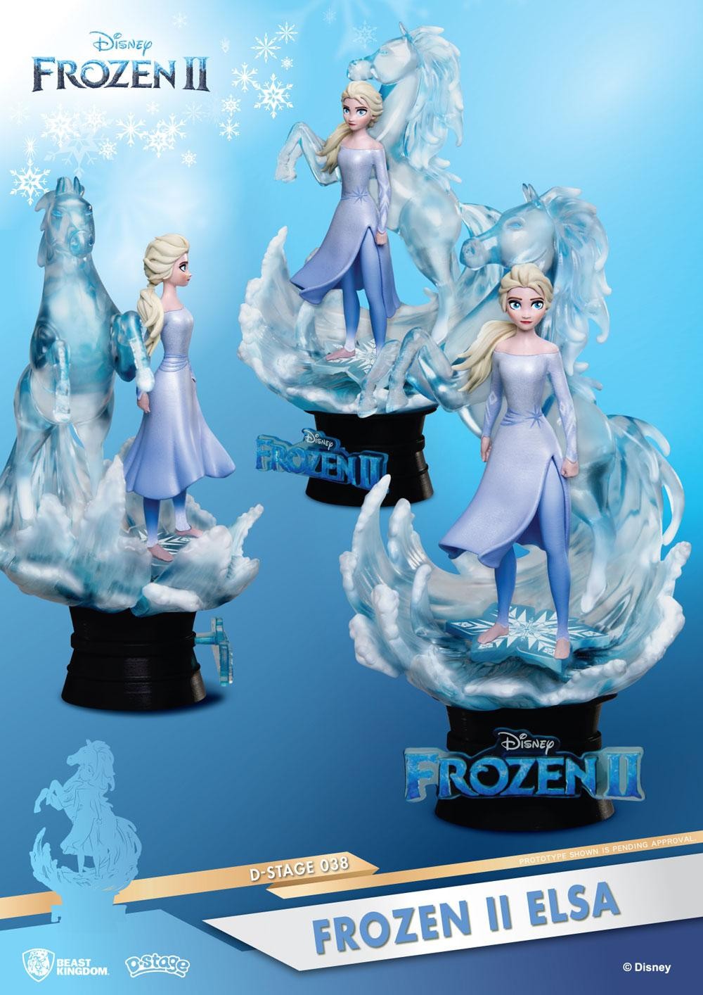 Figurine Géante Elsa Reine Des Neiges - Décorations Les Figurines Géantes  Le Deguisement.com