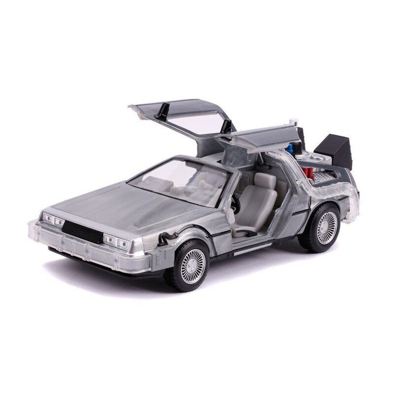 Jada toys Retour vers le Futur II DeLorean Time Machine 1/24