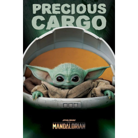  Affiches Star Wars The Mandalorian Pack Precious Cargo 61 x 91 cm (5)