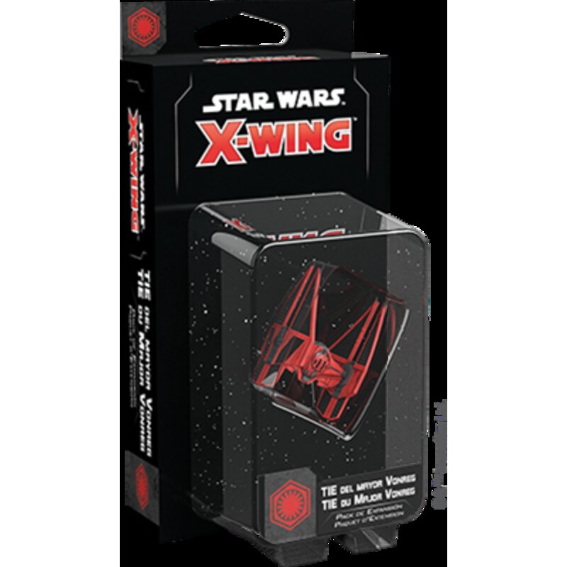 Extension et figurine pour jeux de figurines Star Wars X-Wing 2.0 : TIE du Major Vonreg (Premier Ordre)