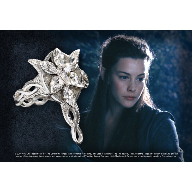 Seigneur des anneaux: taille de bague Evenstar 8