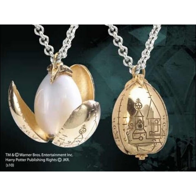 Noble Collection Amulette pendentif Vif d'or Harry Potter