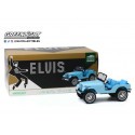 Elvis Presley: Jeep CJ-5 Sierra 1:18 Bleu