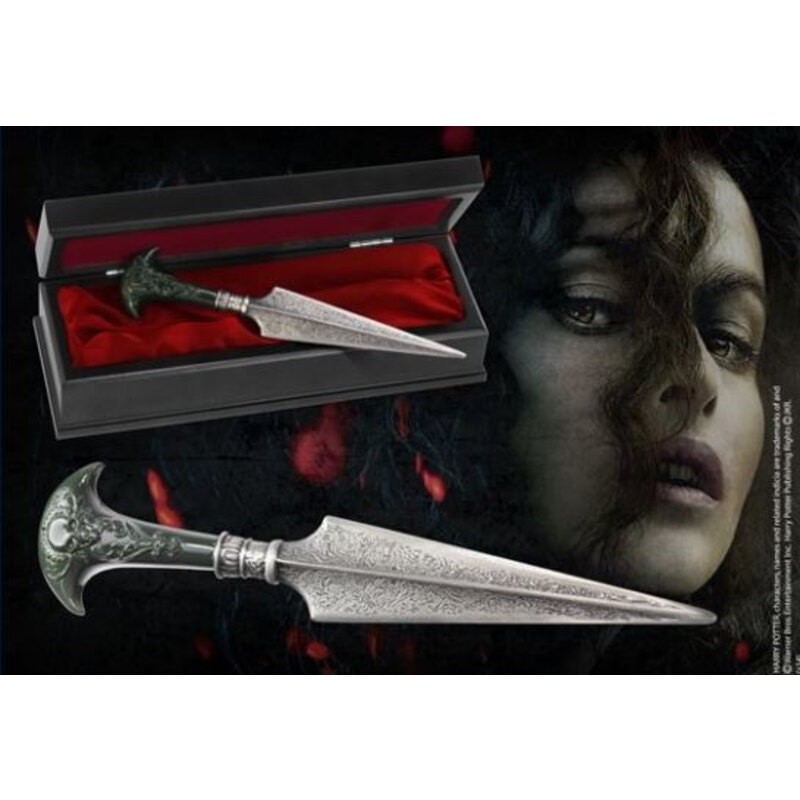 Replique - Harry Potter - Baguette De Bellatrix Lestrange Avec Présentoir