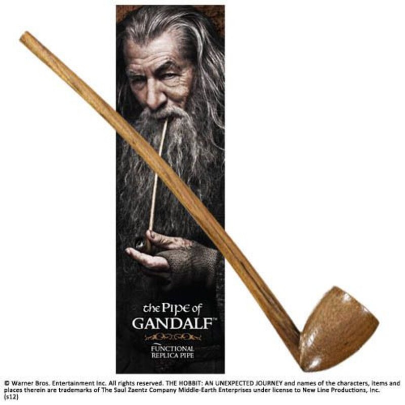  Le Hobbit Un voyage inattendu réplique 1/1 pipe de Gandalf 23 cm
