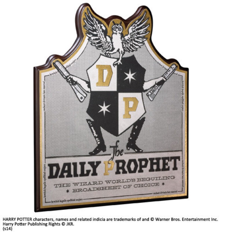 Harry Potter: Plaque murale Daily Prophet