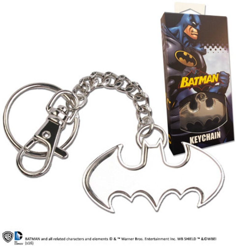 Porte-clé Noble collection Batman porte-clés métal Logo chez 1001hobbies  (Réf.8362)