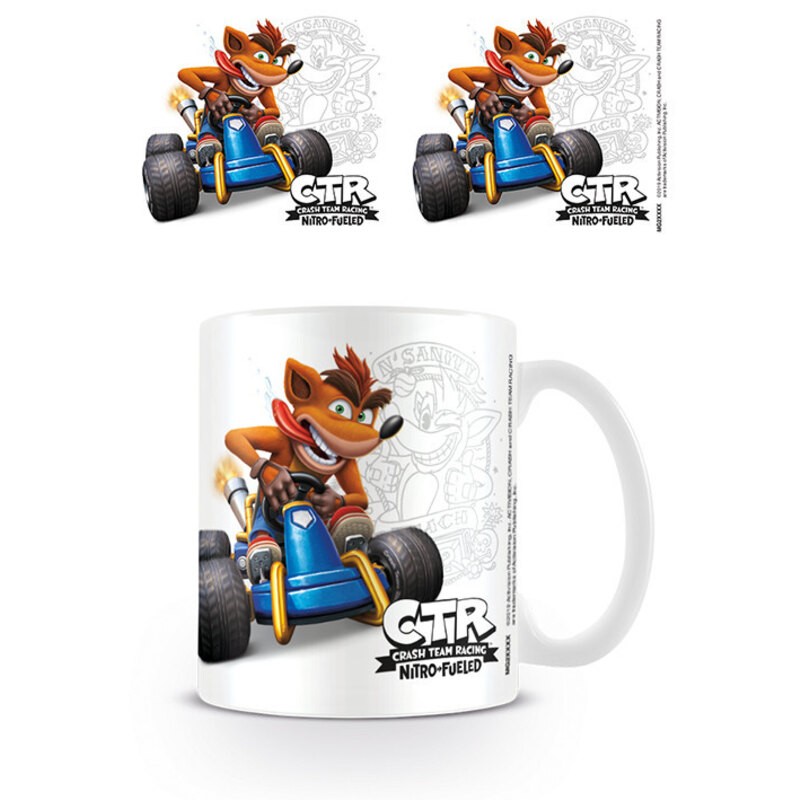 Crash Bandicoot: Crash Team Racing - Crash Emblem Mug