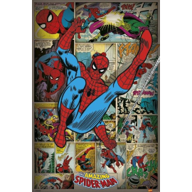  Marvel Comics: affiche rétro de Spider-Man