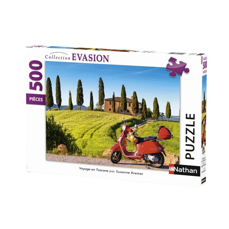 Puzzle N 500 p - Voyage en Toscane