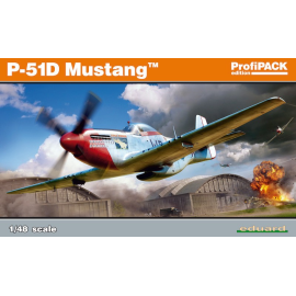 Maquette avion Kit d'édition nord-américain P-51D Mustang ProfiPACK des chasseurs américains P-51D version D-10 et supérieure à 