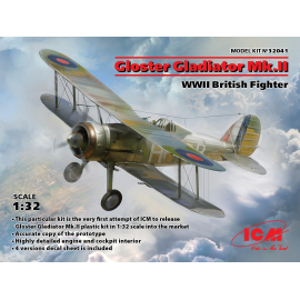 Gloster Gladiator Mk.II Chasseur britannique de la Seconde Guerre mondiale