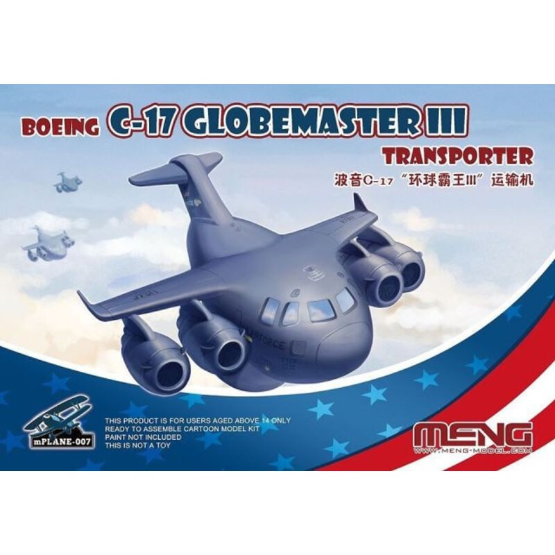 Boeing C-17 Globemaster III TransporterMeng Model Kids Caricature Series