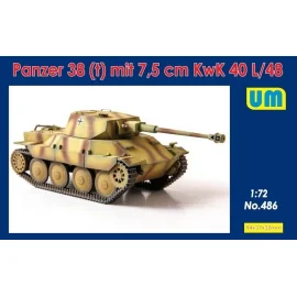 Panzer 38 (t) mit 7,5 cm KwK 40L / 48.