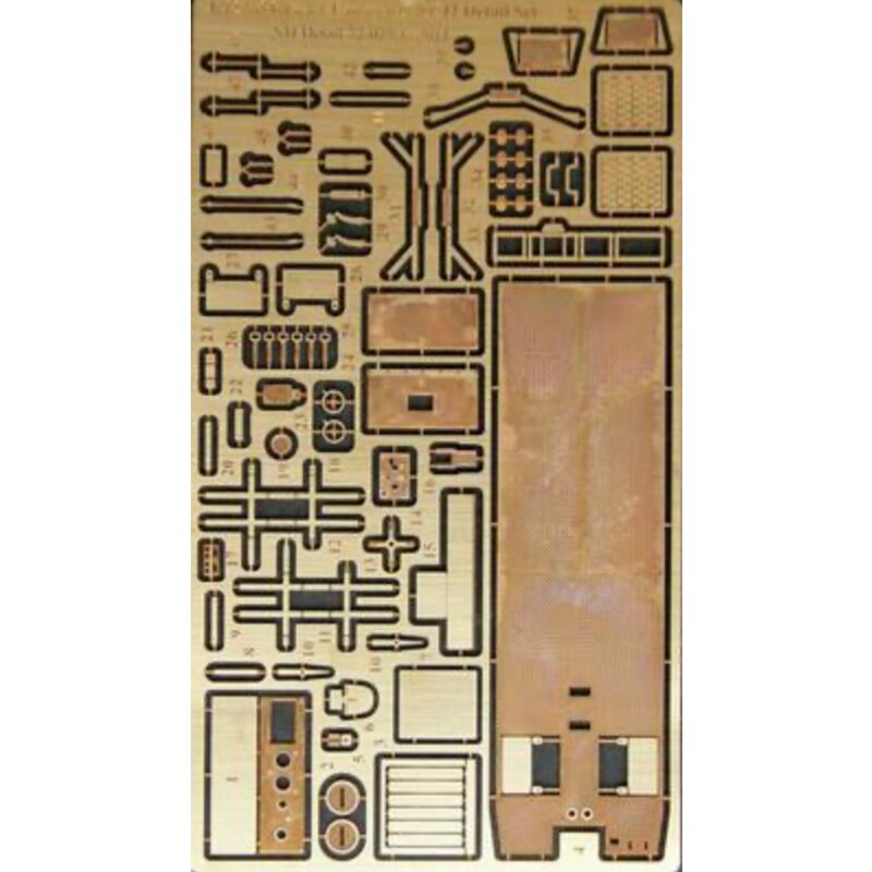 Sd.Kfz.4 / 1 Panzerwerfer 42 (early) Detail Set (conçu pour être utilisé avec les kits Roden)