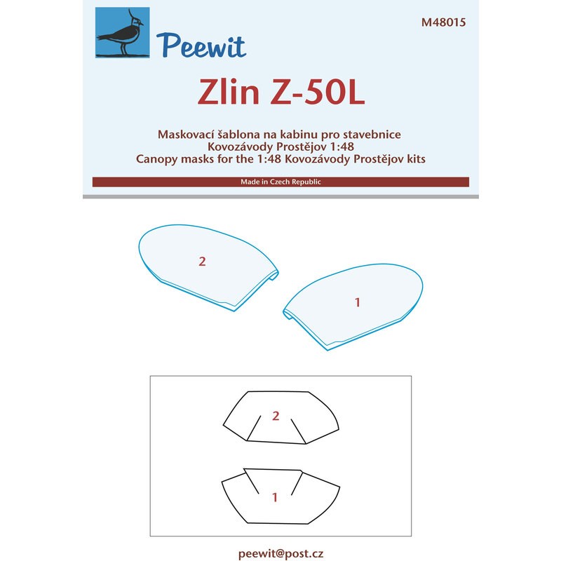 Zlin Z-50L (conçu pour être utilisé avec les kits Kovozavody Prostejov)