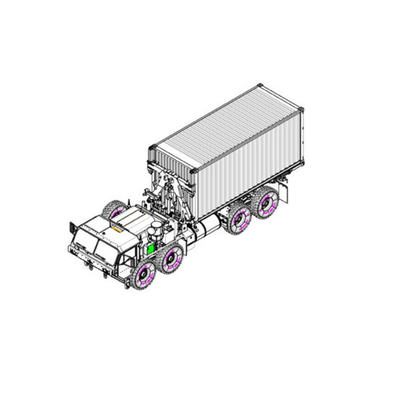 Unité de manutention de conteneurs (CHU) HEMTT M1120