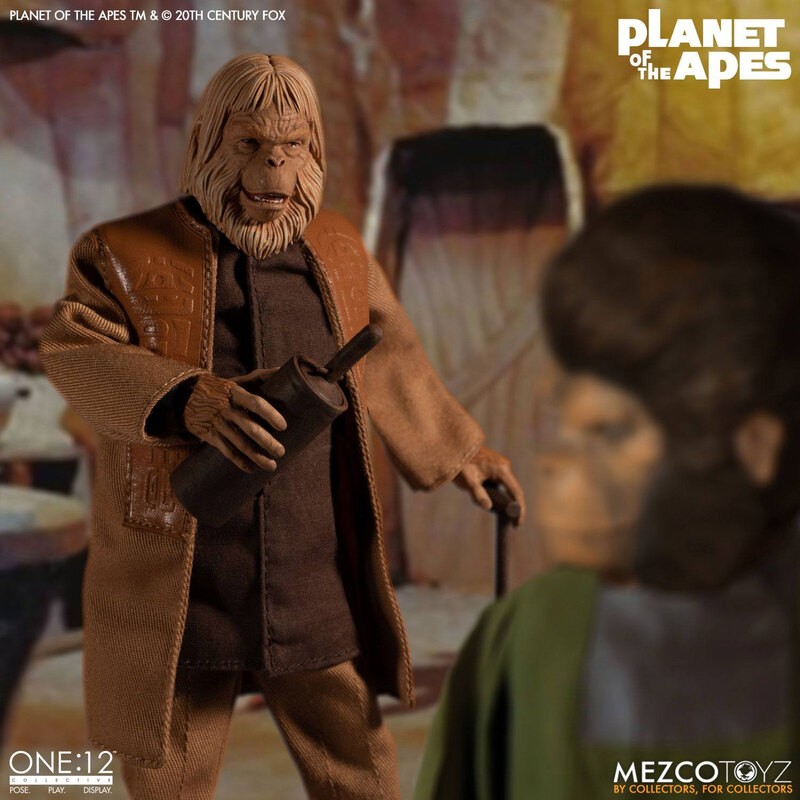 La Planète des Singes figurine 1/12 Dr. Zaius 16 cm