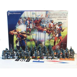 Extension et figurine pour jeux de figurines Infanterie européenne des mercenaires 1450-1500