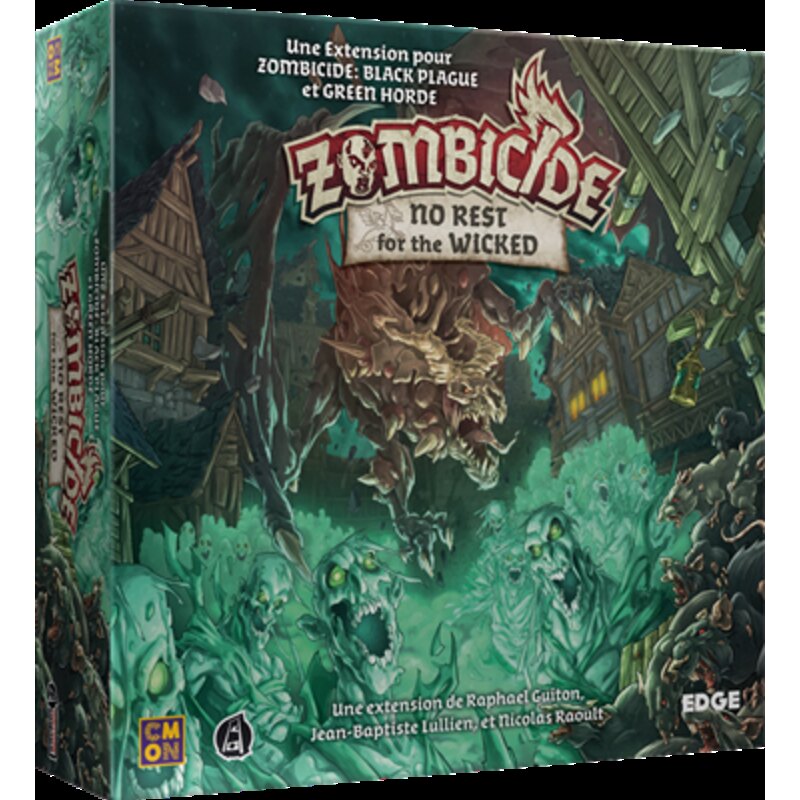 Jeu • Zombicide Black Plague : No Rest for the Wicked