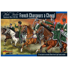 Extension et figurine pour jeux de figurines Chasseurs Français a Cheval Cavalerie Légère