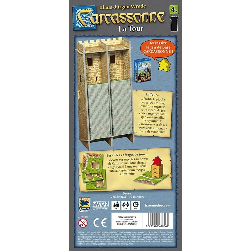 • Carcassonne : La Tour (Extension)