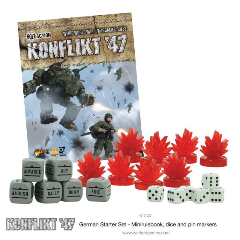 Kit de démarrage allemand Konflikt '47