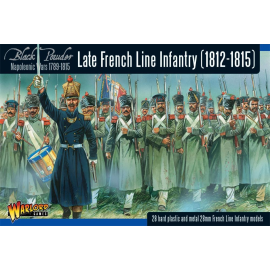 Extension et figurine pour jeux de figurines Infanterie de ligne française tardive (1812-1815)