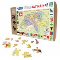 Puzzle CARTE DE SUISSE