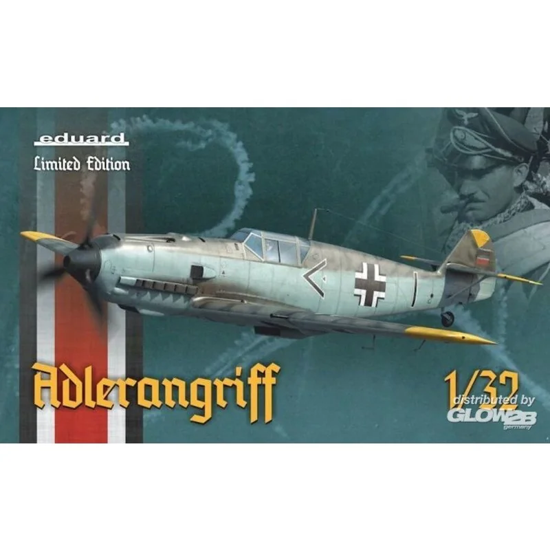 ADLERANGRIFF Messerschmitt Bf 109E,Edition Limitée au 1:32eme