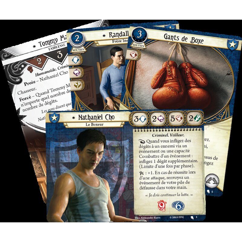 Horreur à Arkham JCE : Nathaniel Cho (Deck d'Investigateur)