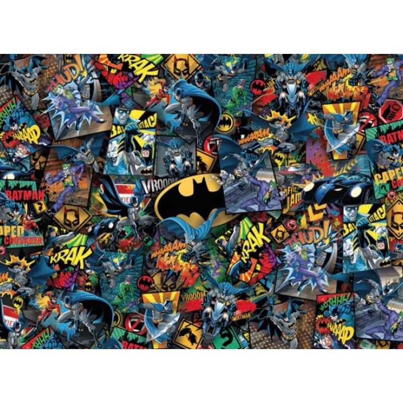 DC Comics - Puzzle 1000 pièces - Batman chevalier noir