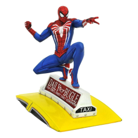 Spider-Man 2018 Marvel Video Game Gallery statuette Spider-Man on Taxi 23 cm